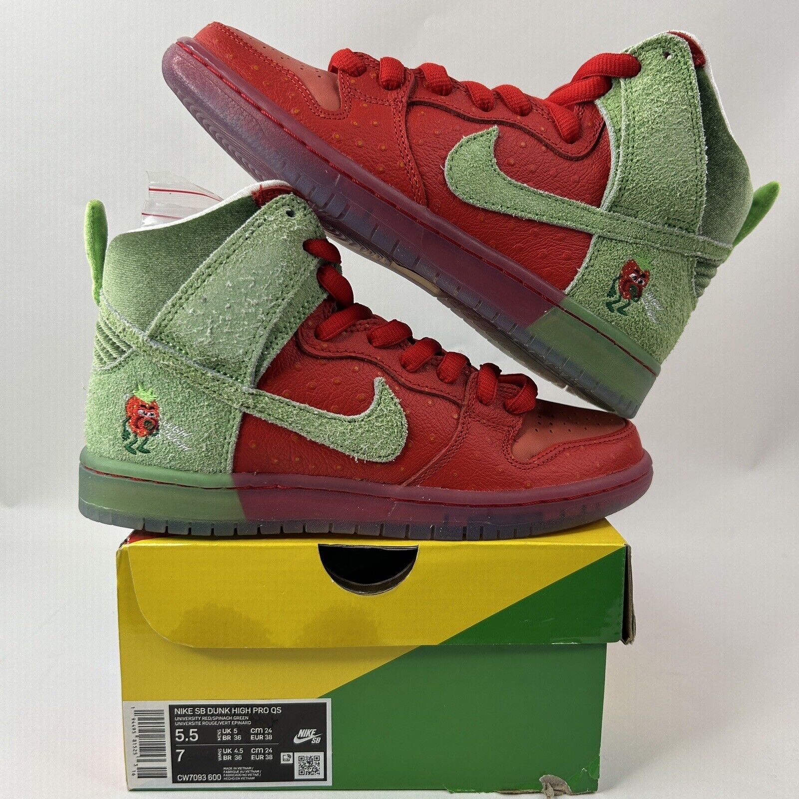 Nike Shoes Dunk High Sb “Strawberry Cough” 2024